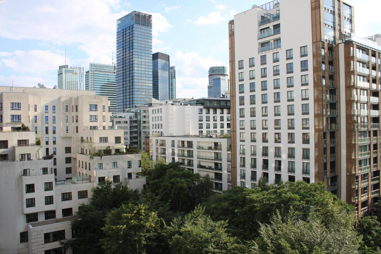 Strict Center Warsaw Comfortable Apartment, 10Th-Floor With Beautiful View On The Park And Skyscrapers, Free Wifi, Self Check-In/Out Exterior foto